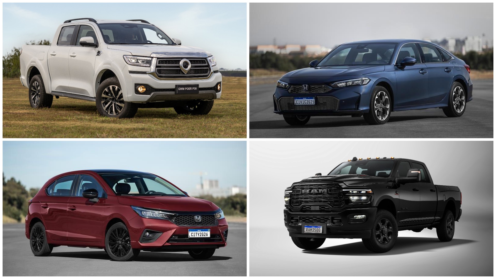 honda-civic,-ram-3500-e-gwm-poer:-veja-lancamentos-(fora-os-suvs)-confirmados-na-semana